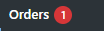 Woocommerce order bubble