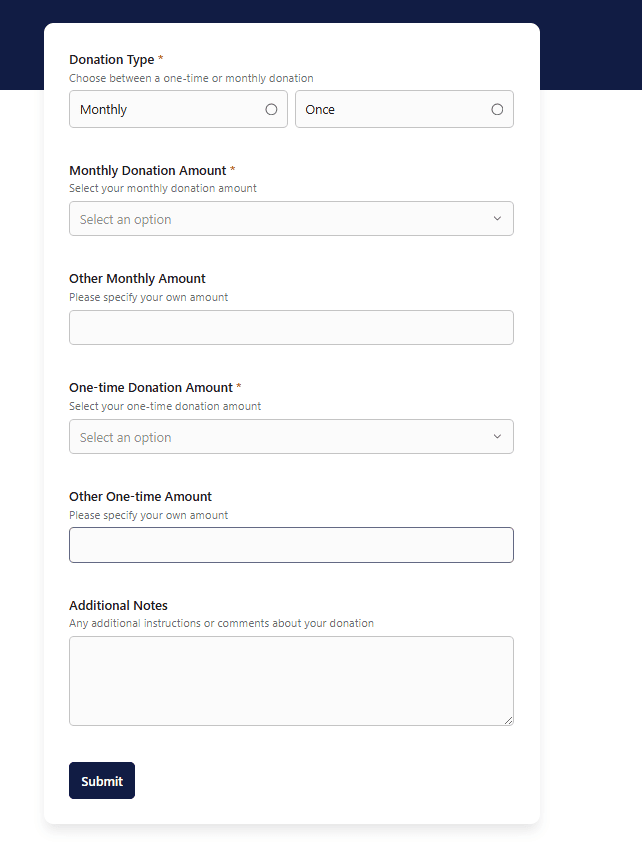 SureForm Checkout on SureCart Form example given