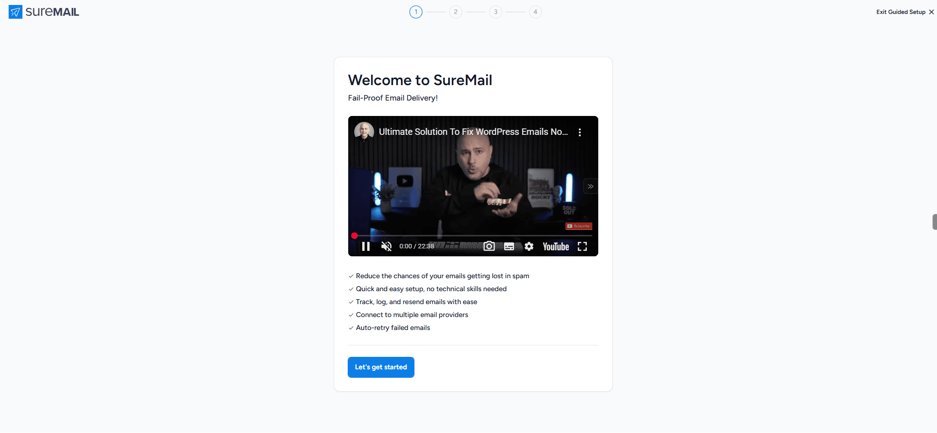 Suremail onboarding example