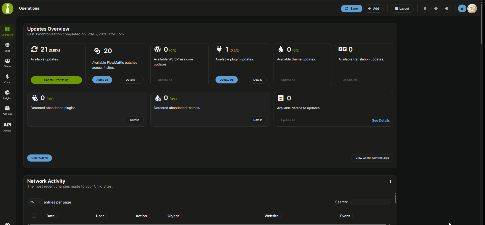 flowmattic updates